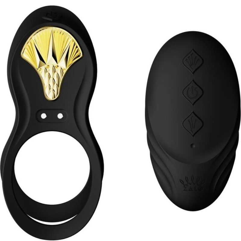 ZALO – ANELLO PER COPPIE VIBRANTI BAYEK NERO