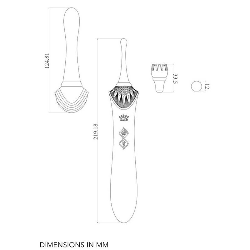 ZALO - BESS 2 CLITORAL MASSAGER PURPLE - immagine 4