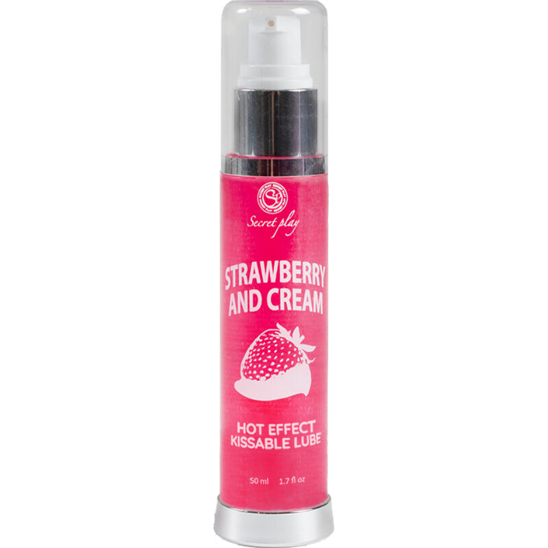 SECRETPLAY – LUBRIFICANTE 2-1 EFFETTO CALORE FRAGOLA E CREMA 50 ML SECRETPLAY – LUBRIFICANTE 2-1 EFFETTO CALORE FRAGOLA E CREMA 50 ML