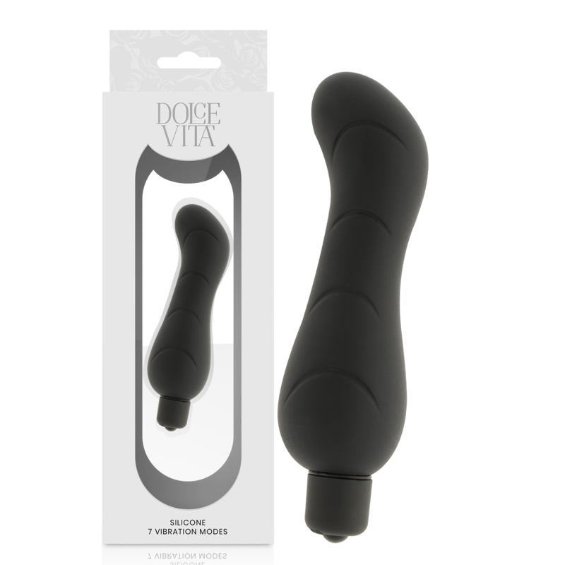 DOLCE VITA - G-SPOT BLACK SILICONE - immagine 4