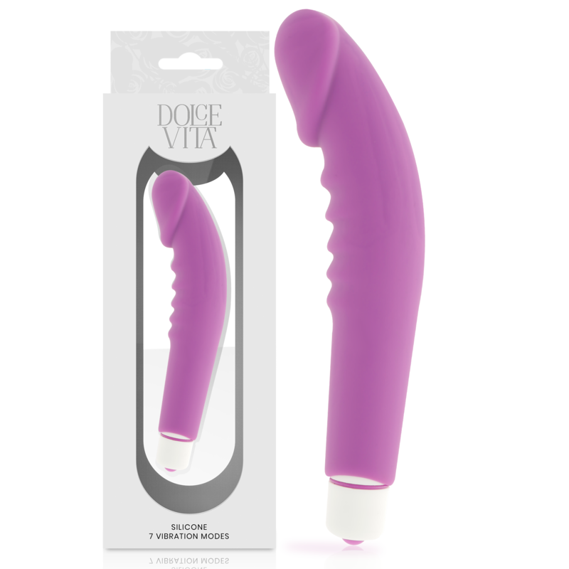 DOLCE VITA - REALISTIC PLEASURE VIOLA SILICONE - immagine 3