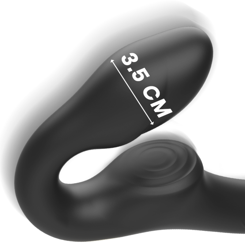 IBIZA - VIBRATORE SENZA CINGHIE CON PULSANTE DEL TELECOMANDO - immagine 4