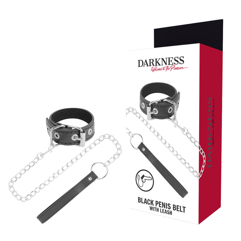 DARKNESS – ANELLO PER PENE CON CINTURINO
