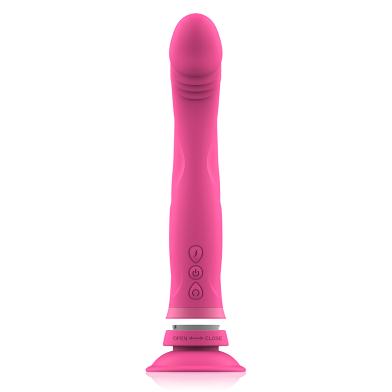 INTENSE - DILDO VIBRATORE IN SILICONE ROSA MICHELANGELO - immagine 2