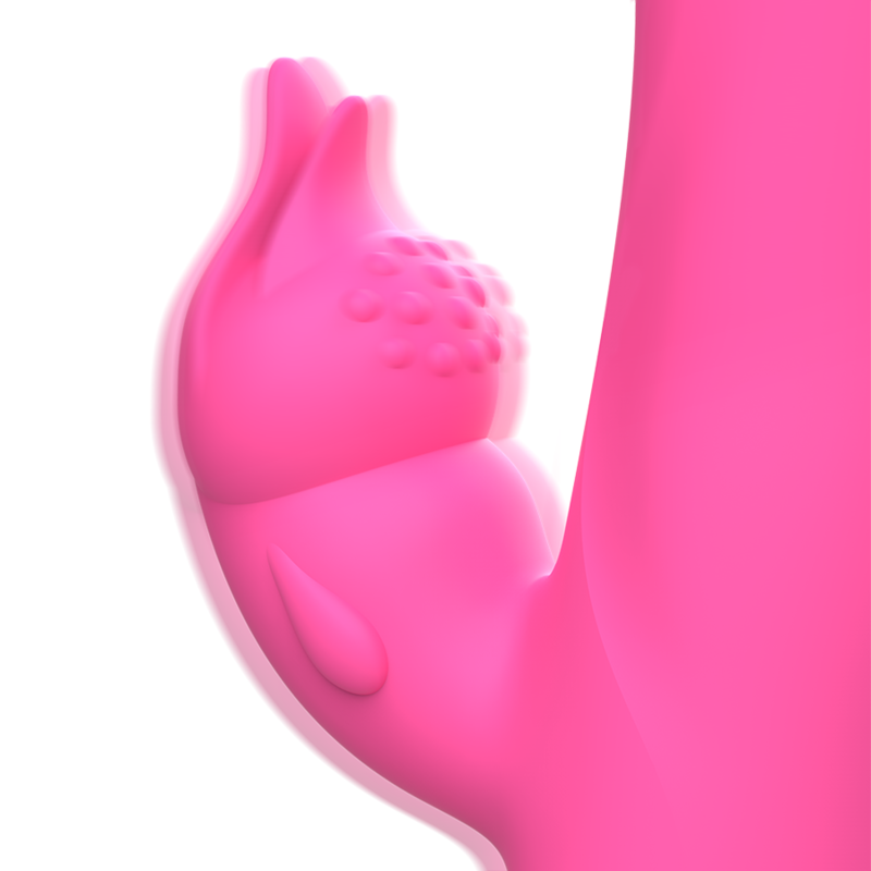 INTENSE - VIBRATORE JULIO RABBIT IN SILICONE ROSA - immagine 5