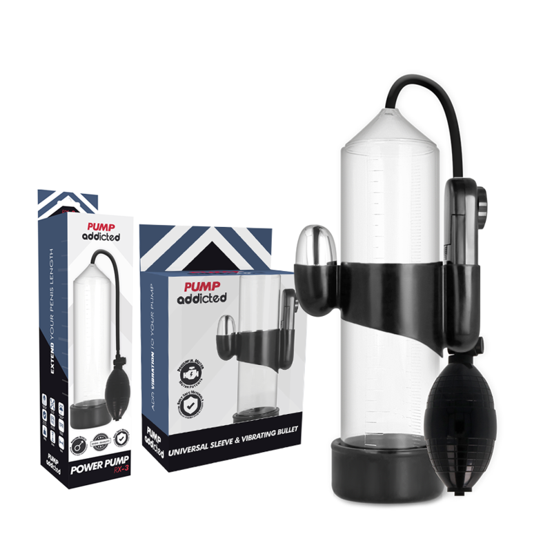 PUMP ADDICTED - VIBRATORE TRASPARENTE RX3 - immagine 2