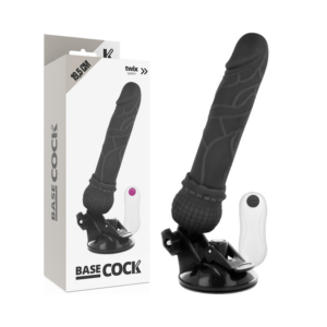 BASECOCK – VIBRATORE TELECOMANDO NATURALE REALISTICO 19,5 CM
