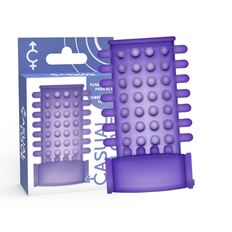 CASUAL LOVE - COPERTURA PER PENE VIBRATORE LILLA ANELLO - immagine 4