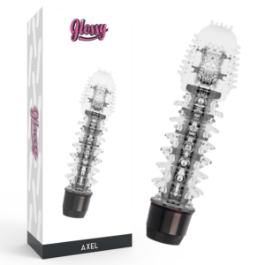GLOSSY – VIBRATORE AXEL NERO