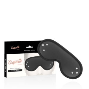 COQUETTE CHIC DESIRE – MASCHERA FANTASIA VEGANA IN PELLE CON FODERA IN NEOPRENE