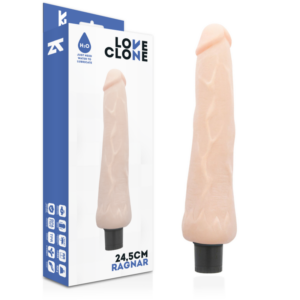 LOVECLONE – VIBRATORE AUTOLUBRIFICANTE RAGNAR 24.5 CM -O- 3.5 CM