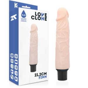 LOVECLONE – VIBRATORE AUTOLUBRIFICANTE FINN 21.2 CM -O- 3.8 CM