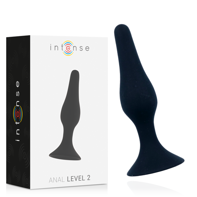 INTENSE – LIVELLO ANALE 2 11,5 CM NERO