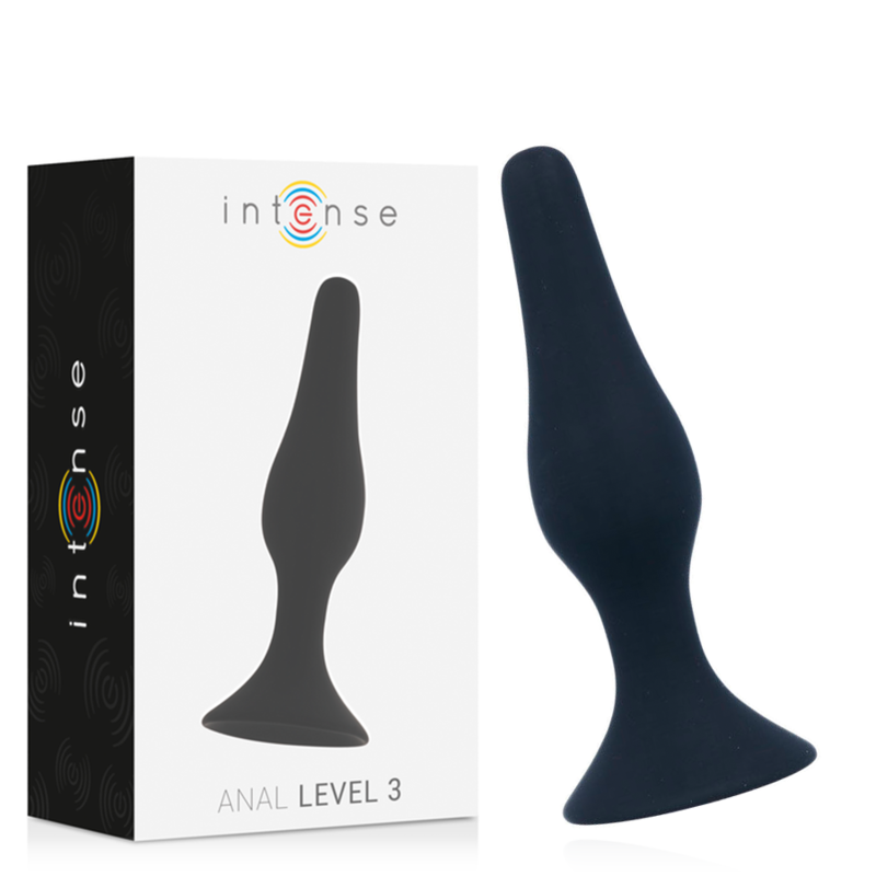 INTENSE – ANALE LIVELLO 3 12,5 CM NERO