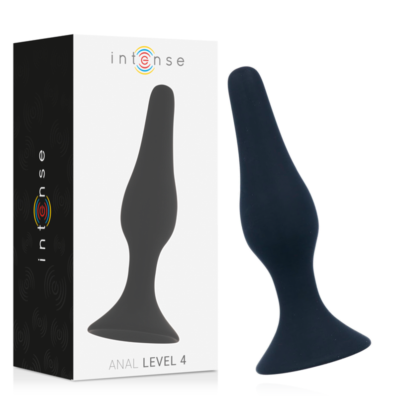 INTENSE – ANALE LIVELLO 4 15,5 CM NERO
