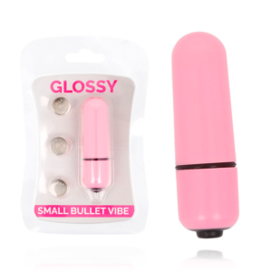 GLOSSY – SMALL BALA VIBRADORA ROSA