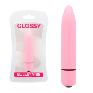 GLOSSY – THIN VIBRADOR ROSA INTENSO