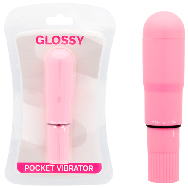GLOSSY – VIBRATORE TASCABILE ROSA