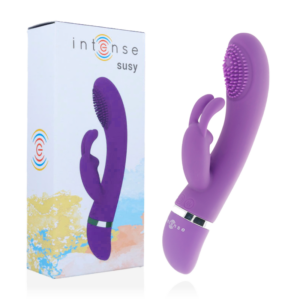 INTENSE – VIBRATORE OSCILLANTE IN SILICONE RABBIT LILLA SUSY