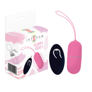 INTENSE – FLIPPY I UOVO VIBRANTE CON TELECOMANDO ROSA
