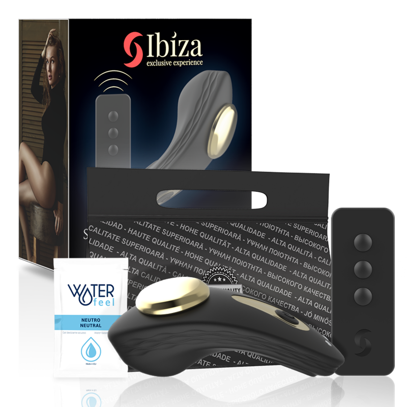 IBIZA – TELECOMANDO VIBRATORE MUTANDINE IN SILICONE