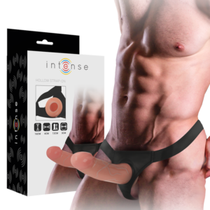 INTENSE – IMBRACATURA CAVA CON DILDO 16 X 3 CM