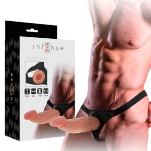 INTENSE – IMBRACATURA CAVA CON DILDO 18 X 3,5 CM