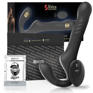 IBIZA – VIBRATORE SENZA CINGHIA CON TELECOMANDO UP & DOWN