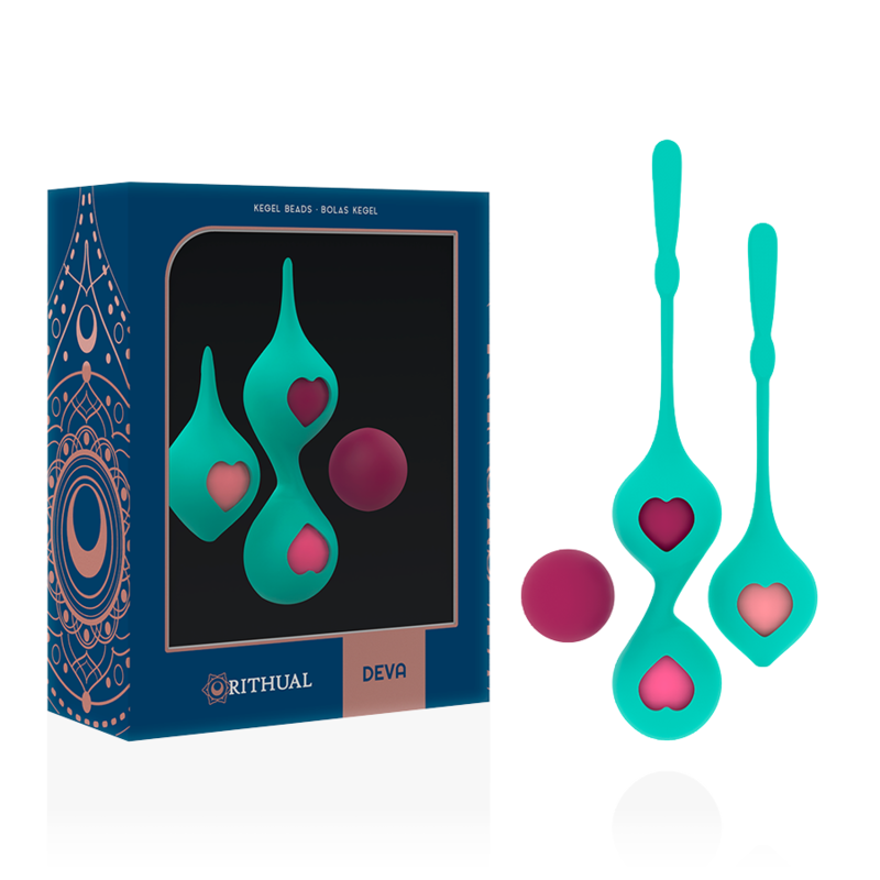RITHUAL™- SET DI ALLENAMENTO PELVICO DEVA AQUA GREEN - immagine 8