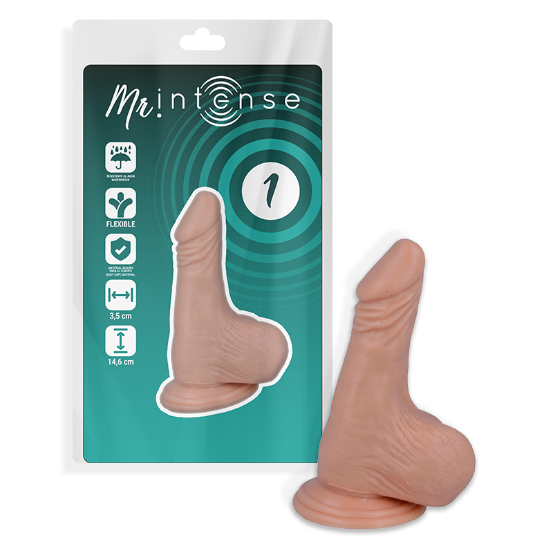 MR INTENSE – 1 PENE REALISTICO 14.6 CM -O- 3.5 CM MR INTENSE – 1 PENE REALISTICO 14.6 CM -O- 3.5 CM