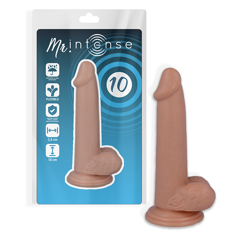 MR INTENSE – 10 REALISTIC PENIS 18 CM -O- 3.4 CM MR INTENSE – 10 REALISTIC PENIS 18 CM -O- 3.4 CM