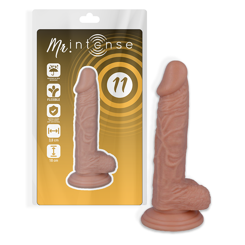 MR INTENSE – 11 REALISTIC PENIS 18 CM -O- 3.8 CM MR INTENSE – 11 REALISTIC PENIS 18 CM -O- 3.8 CM