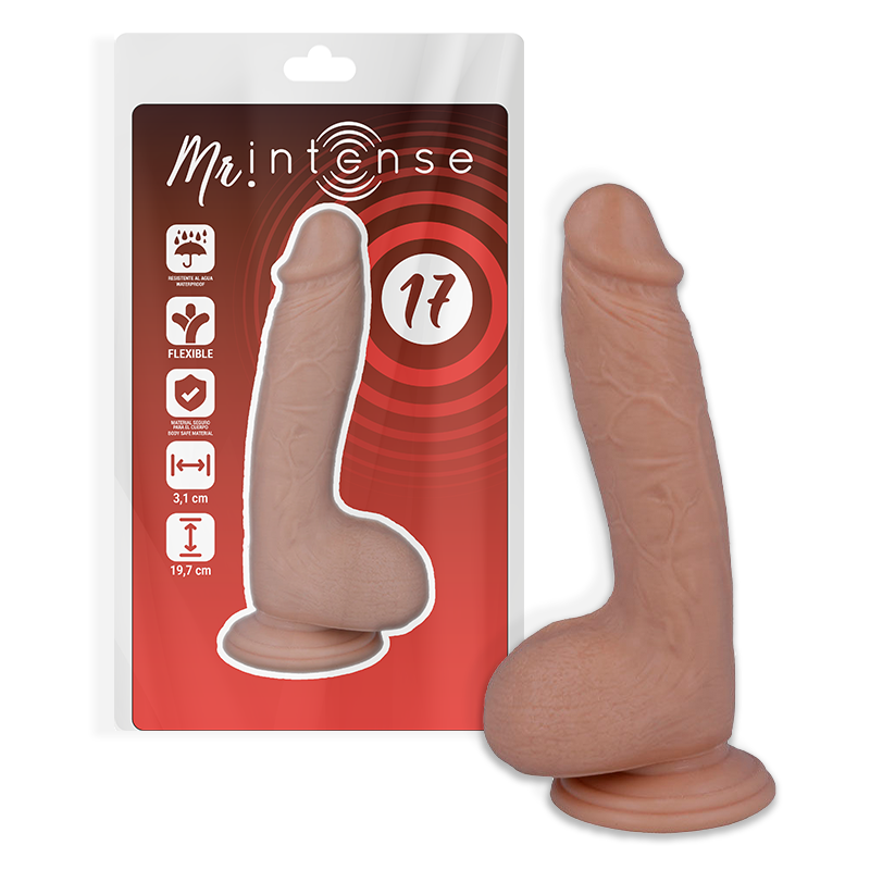 MR INTENSE – 17 PENE REALISTICO 19.7 CM -O- 4.1 CM