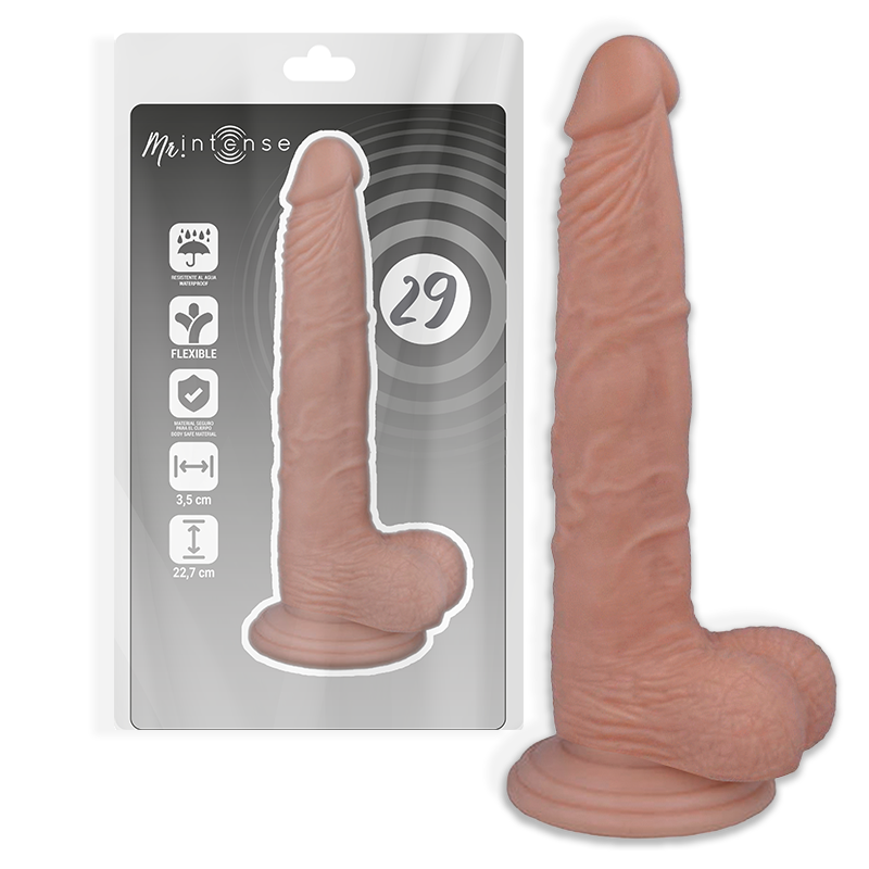MR INTENSE – 29 PENE REALISTICO 22.7 CM -O- 3.5 CM