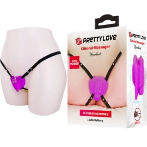 PRETTY LOVE – MASSAGGIATORE PER CLITORIDE HEARTBEAT 10 MODALIT DI VIBRAZIONE VIOLA