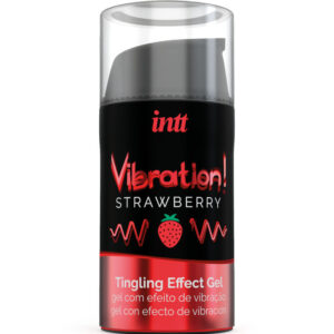 INTT – POTENTE GEL VIBRANTE LIQUIDO STIMOLANTE INTIMO FRAGOLA 15 ML