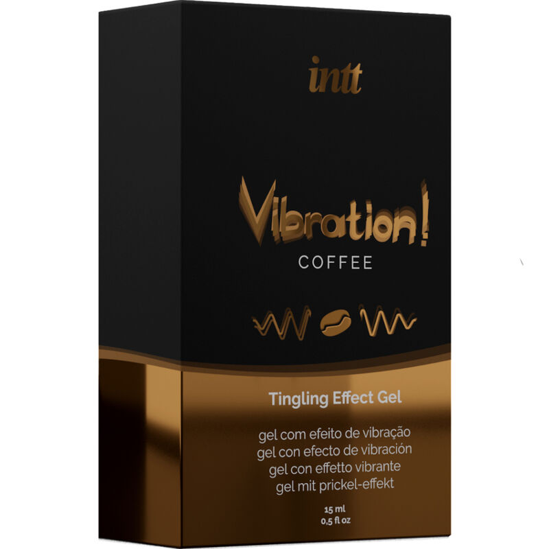 INTT - POTENTE GEL LIQUIDO VIBRANTE STIMOLANTE INTIMO CAFFÈ 15ML - immagine 3