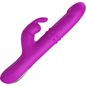 PRETTY LOVE – VIBRATORE REESE CON ROTAZIONE VIOLA