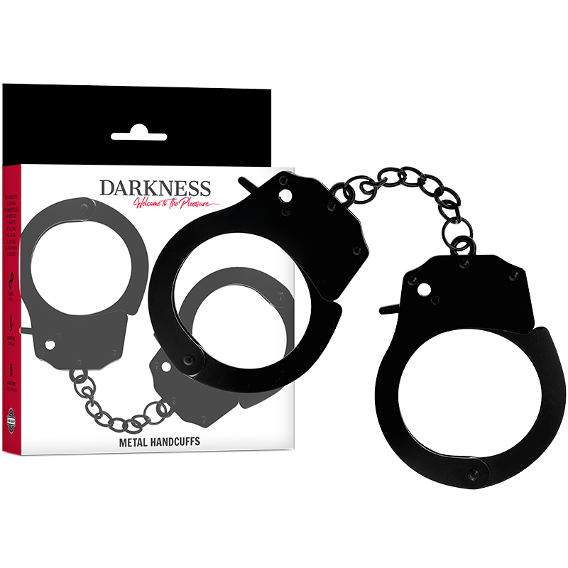 DARKNESS – MANETTE IN METALLO PER MANI NERE