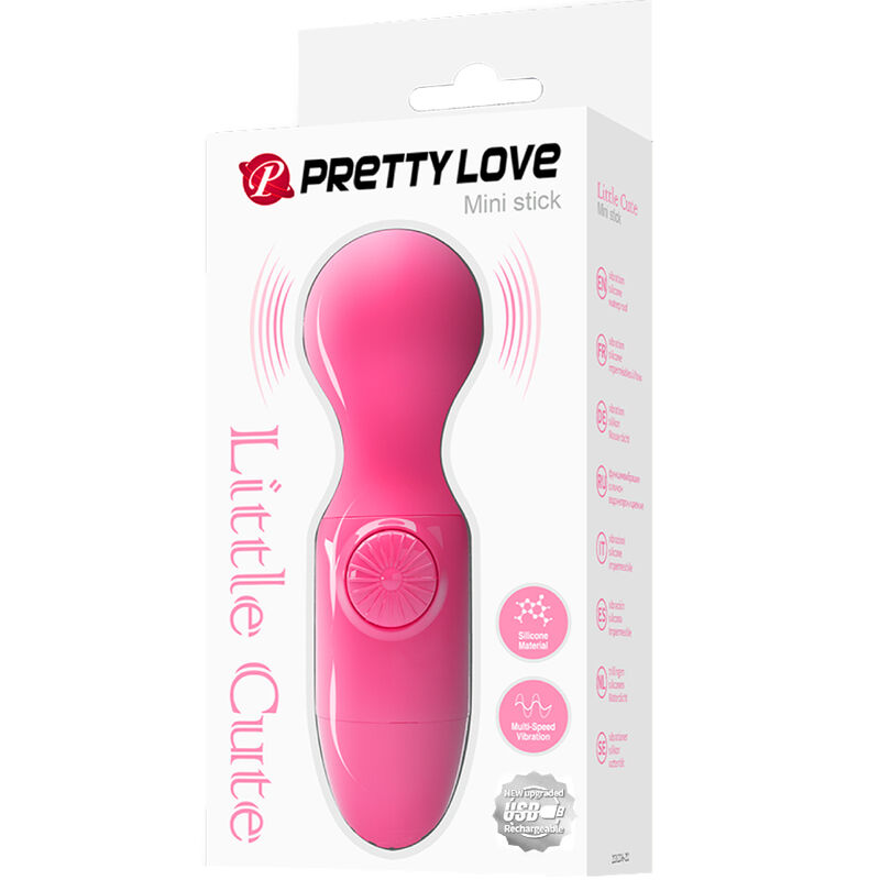 PRETTY LOVE - MINI MASSAGGIATORE PERSONALE MAGENTA - immagine 6