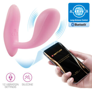 PRETTY LOVE – BAIRD G-SPOT 12 VIBRAZIONI RICARICABILE APP ROSA