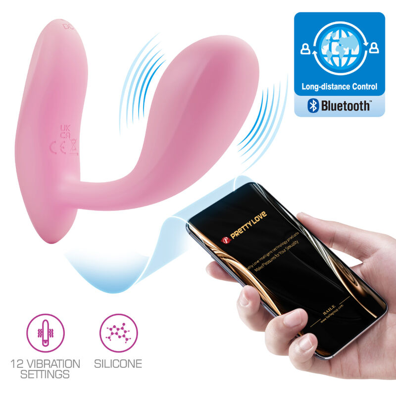 PRETTY LOVE – BAIRD G-SPOT 12 VIBRAZIONI RICARICABILE APP ROSA PRETTY LOVE – BAIRD G-SPOT 12 VIBRAZIONI RICARICABILE APP ROSA