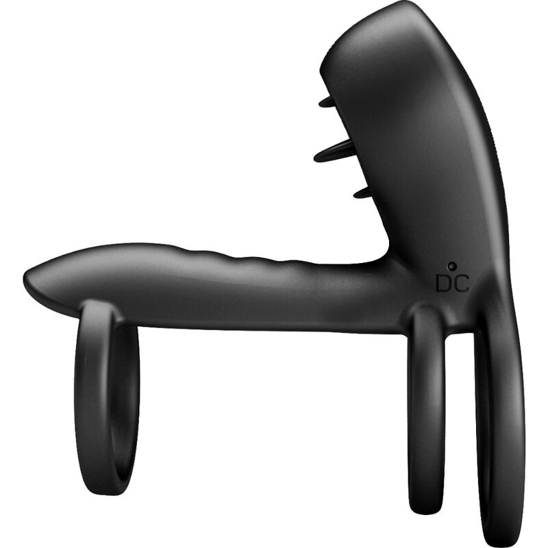 PRETTY LOVE - GUAINA PER PENE JAMMY 12 VIBRAZIONI CON LINGUA IN SILICONE RICARICABILE - immagine 9