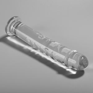 NEBULA SERIES BY IBIZA – MODELLO 16 DILDO IN VETRO BOROSILICATO 18,5 X 3 CM TRASPARENTE