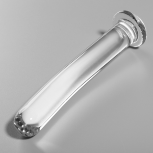 NEBULA SERIES BY IBIZA – MODELLO 17 DILDO IN VETRO BOROSILICATO 18,5 X 3 CM TRASPARENTE