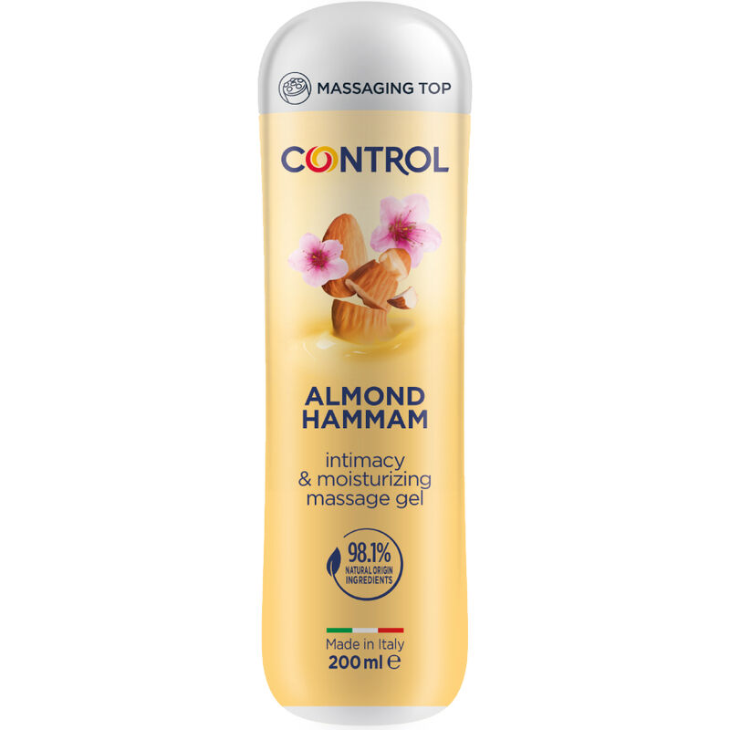 CONTROL – GEL DA MASSAGGIO HAMMAM ALLE MANDORLE 3 IN 1 200 ML