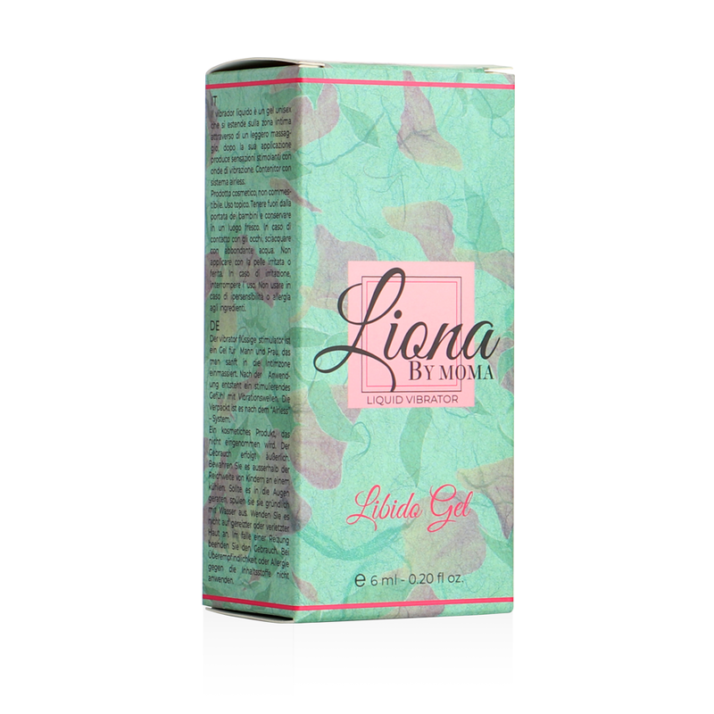 LIONA BY MOMA - VIBRATORE LIQUIDO LIBIDO GEL 6 ML - immagine 5