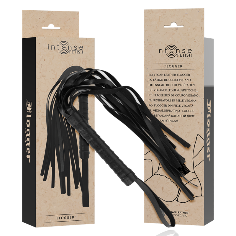 INTENSE – FETISH FLOGGER IN PELLE VEGANA
