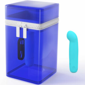 B SWISH – VIBRATORE RICARICABILE IN SILICONE BLU BCUTE CURVE INFINITE CLASSIC EDIZIONE LIMITATA
