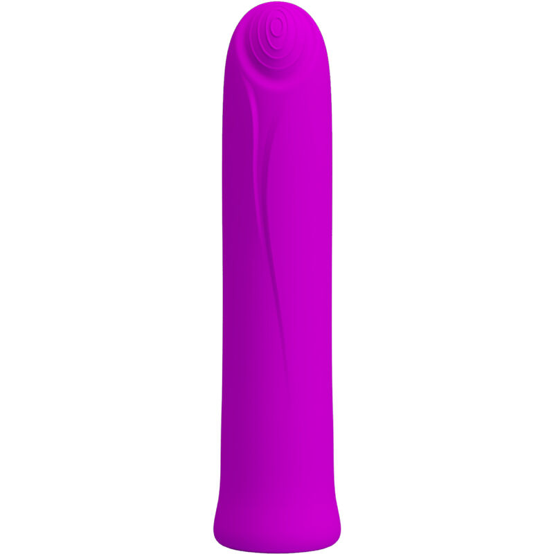 PRETTY LOVE – VIBRATORE CURTIS MINI SUPER POWER 12 VIBRAZIONI IN SILICONE VIOLETTO